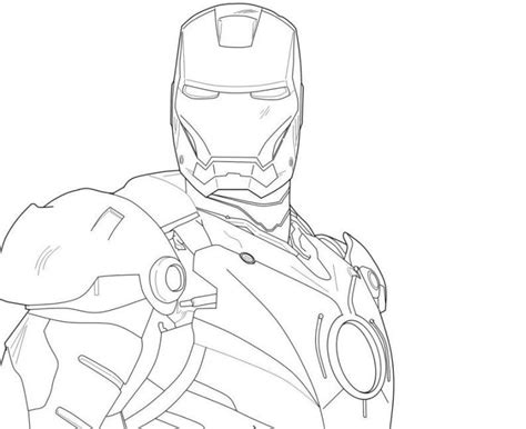 Desenho Para Colorir Super Herois Homem De Ferro Hoje Voc Vai Ter