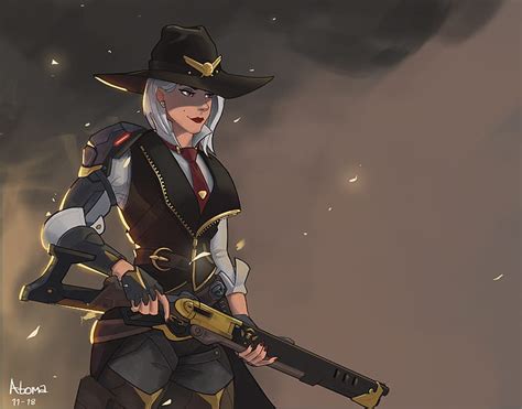 Ashe Overwatch 1080p 2k 4k 5k Hd Wallpapers Free Download