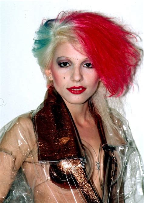 dale bozzio of missing persons backstage at solid gold 1982 r oldschoolcool