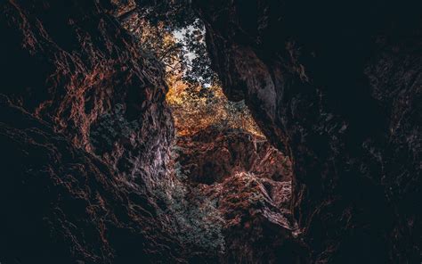 Download Wallpaper 1920x1200 Cave Rocks Gorge Mountains Nature