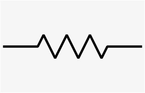Clip Art Resistor Symbol Image Symbol Of A Resistor Free