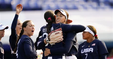 Olympic Softball 2021 Day 4 Results Team Usa Comeback Win Highlights