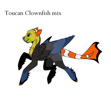 Toucan Clownfish Mix Adopt Open By Darumemay On Deviantart