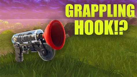 New Grappling Hook In Fortnite That Sounds Sick Youtube