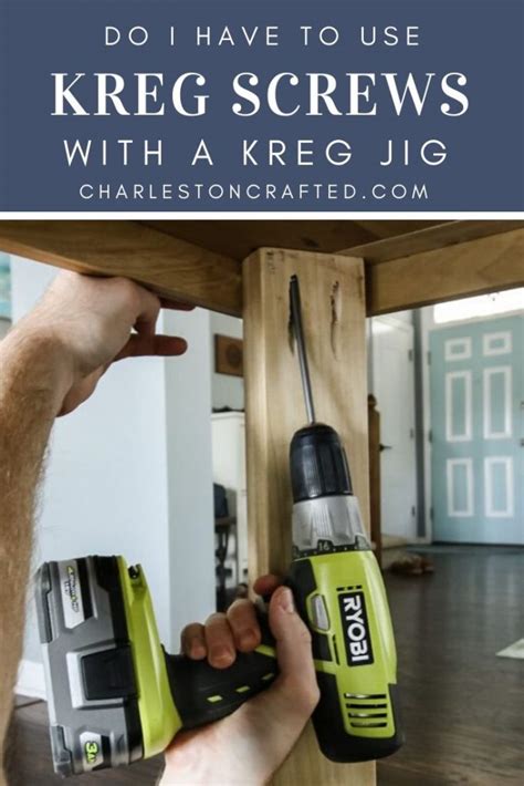 Do You Have To Use Kreg Screws With Kreg Jig