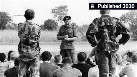 ‘mad Mike Hoare Irish Mercenary Leader In Africa Dies At 100 The