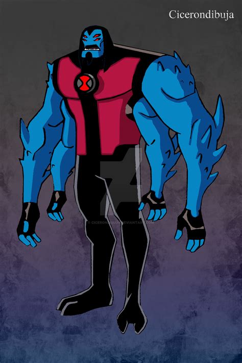 Negative Fourarms Ben 10 By Cicerondibuja On Deviantart