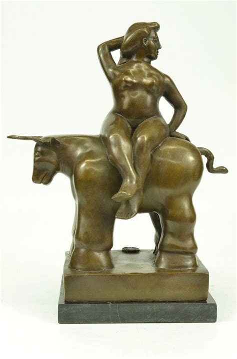 Fernando Botero Modern Art Deco Nude Woman Bronze Sculpture Statue SexiezPix Web Porn