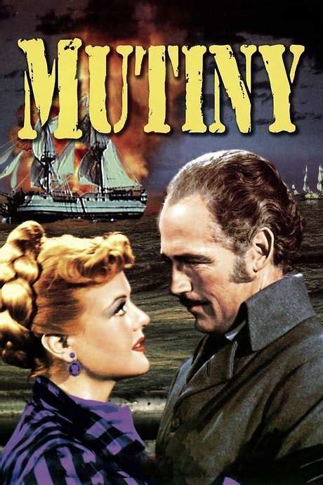 ‎mutiny 1952 Directed By Edward Dmytryk Reviews Film Cast