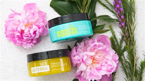 Two Steps To Healthy Clean Skin With DoTERRA SPA Body Scrub And Body