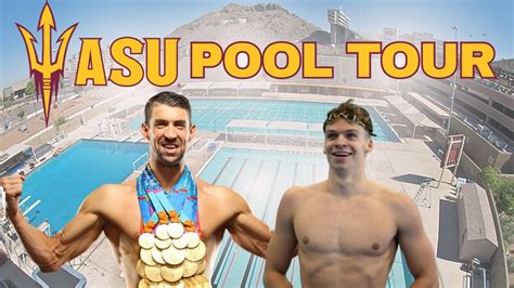 Michael Phelps Asu Swimming Pool Behind The Scenes Tour Youtube