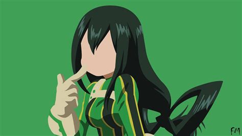 Anime My Hero Academia Frog Tsuyu Asui Girl Wallpaper 4c2