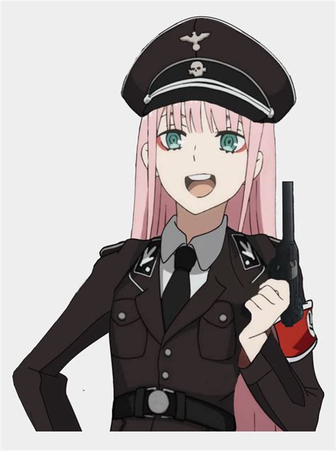 Military Anime Girl Drawing