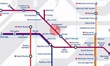 Northwood Hills station map - London Underground Tube