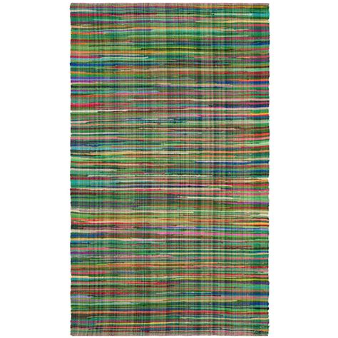 Safavieh Rag Rug Greenmulti 5 Ft X 8 Ft Area Rug Rar240e 5 The