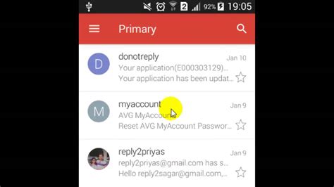 Inbox Email Unread Mail App Gmail Foto Kolekcija