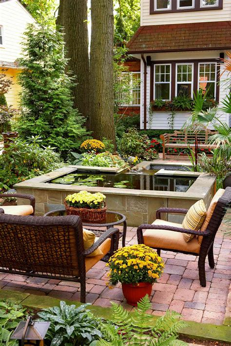 Elegant Small Patio Landscaping Home Decoration And Inspiration Ideas