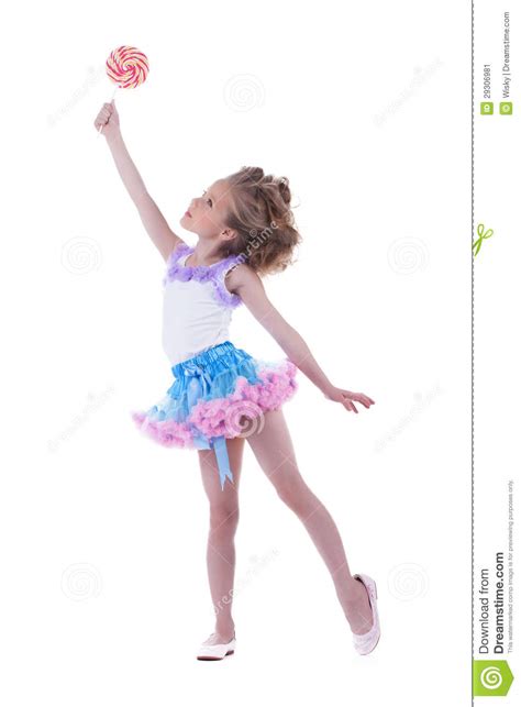 pretty young girl  candy stock image image  happiness sweet