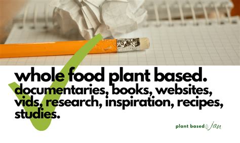 The Roots Of Whole Food Plant Based Lifestyles A Convenient List