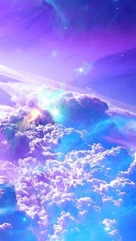 In Space Galaxy Sky Clouds Universe Fantasy Magical Hd Phone