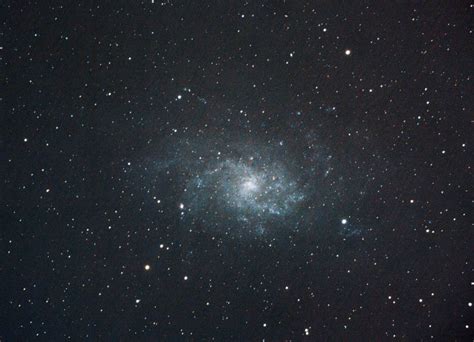 Triangulum Galaxy M33 First Pic With My New Ed80t And Sirius Mount