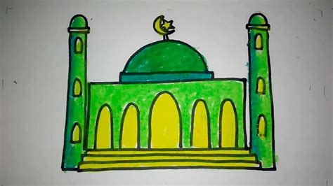 Dari gambar masjid di atas, masjid agung tuban ini adalah masjid yang paling terkeren menurut idn times. Contoh Gambar Cara Mewarnai Masjid Yang Bagus - KataUcap