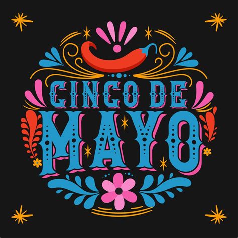 Happy Cinco De Mayo Mexican Graphic Design Cinco De Mayo Mexican