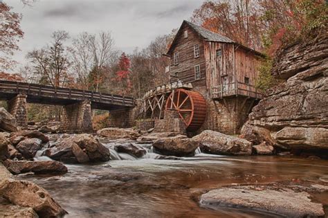 Historic Old Grist Mill By Larry Flynn On 500px Water Wheel West