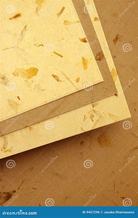 Handmade Papers Stock Photo Image Of Craft Background 9457296
