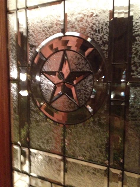 Texas Star In Glass Wood Door Texas Star Wood Doors Spring Garden