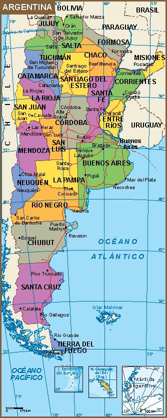 Argentina Mapa Por Qué El Mapa Oficial De Argentina Tiene Más Agua