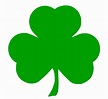 Irish Shamrock, green silhouette free image download