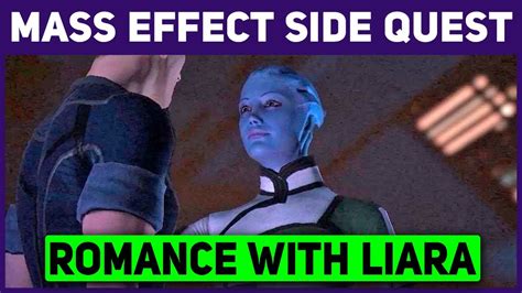 mass effect romance with liara t soni full story youtube