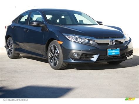2018 Cosmic Blue Metallic Honda Civic EX-T Sedan ...