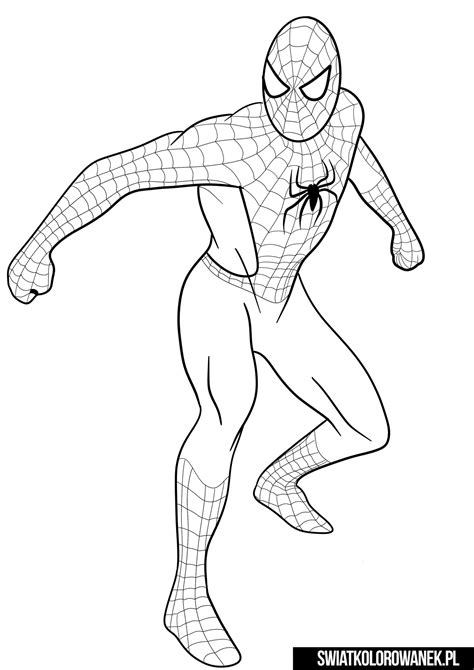 Spiderman Malowanki Darmowe Kolorowanki Do Druku