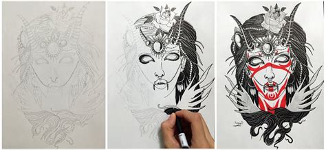 Demon Girl Drawing At Getdrawings Free Download