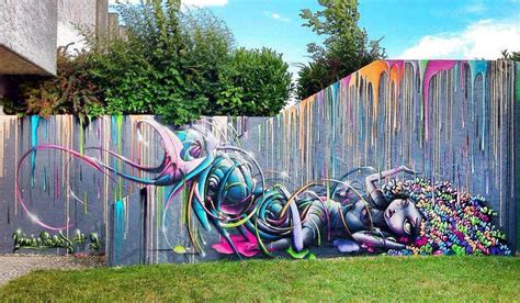 Global Street Art — Gorgeous Work By Vinie And Reaone From France It
