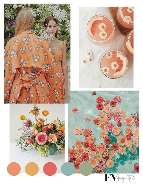 Orange Peach Spring 2023 Color Trends Fashion Peach Springs
