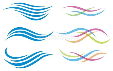 Water Logo A Fluid Flowing Water Logo Icon Set Sponsored Fluid