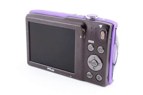 Nikon Coolpix S3300 160mp Compact Digital Camera Purple Read From