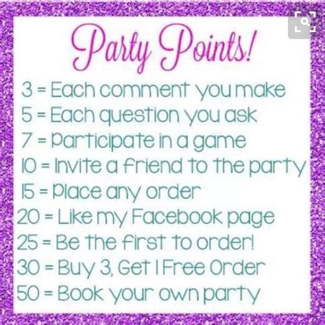 • create an event under events on facebook. Mary Kay Party Points www.marykay.com/cabfranklin87 (With ...