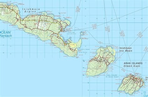 Dát Kapradina Tlumočník Aran Islands Map Plastický Mordrin Pláž