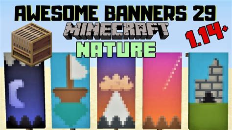 5 Awesome Minecraft Banner Designs With Tutorial 29 Loom Youtube