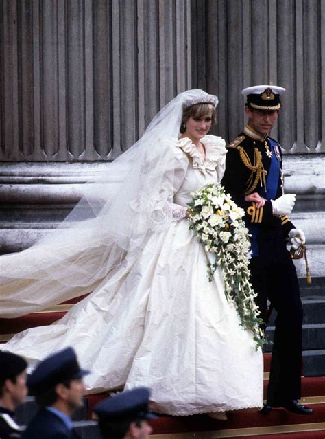Tuxedos are what we typically think of as am: 16 Most Gorgeous Royal Wedding Gowns of All Time | InStyle