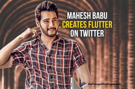 Mahesh babu full movies list Mahesh Babu Creates A Record On Twitter | Telugu Filmnagar