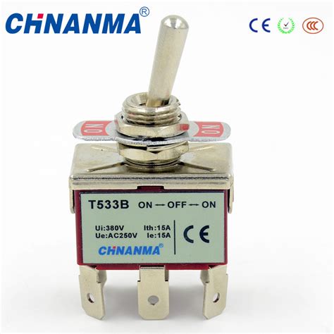 China 3 Pole Toggle Switches 3 Pole Double Throw Switch 12vdc24vdc