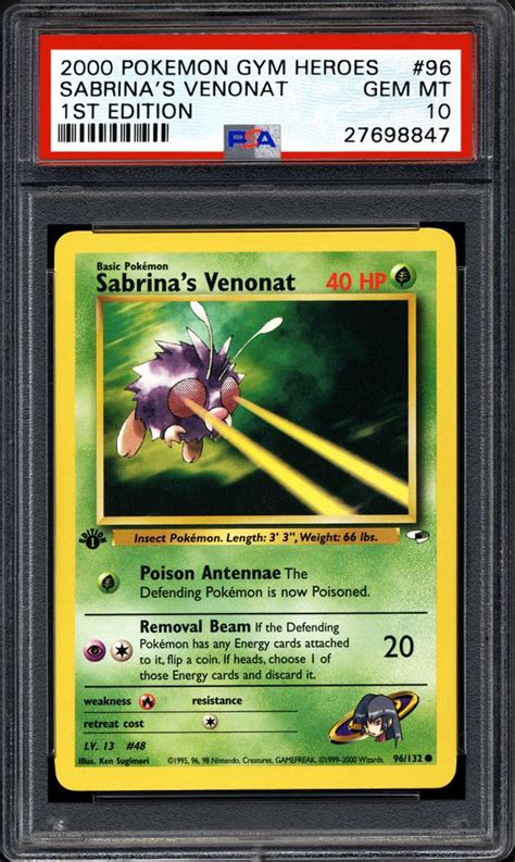 Tm, ® and pokémon character names are. Non-Sports Cards - 2000 Nintendo Pokemon Gym Heroes | PSA CardFacts™