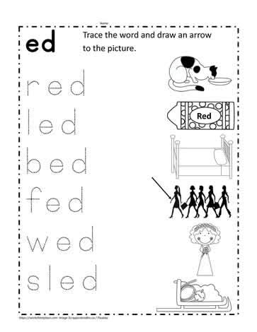 Ed Worksheets For First Grade Photos Cantik