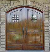 Arched Double Entry Doors Photos