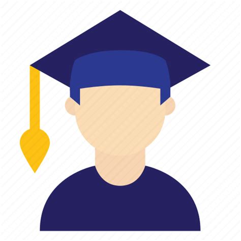 College Education Graduate Learning School Study Icon Download